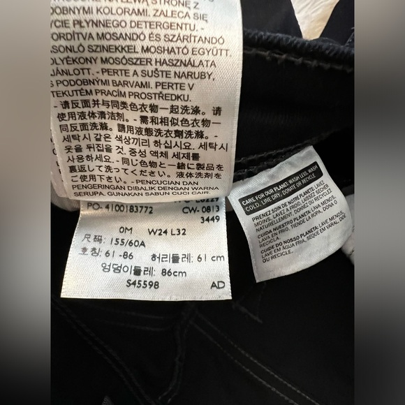 Levi’s Jeans Demi Curve Low Rise Bootcut Skinny - SZ 00 / 24 - Picture 10 of 12